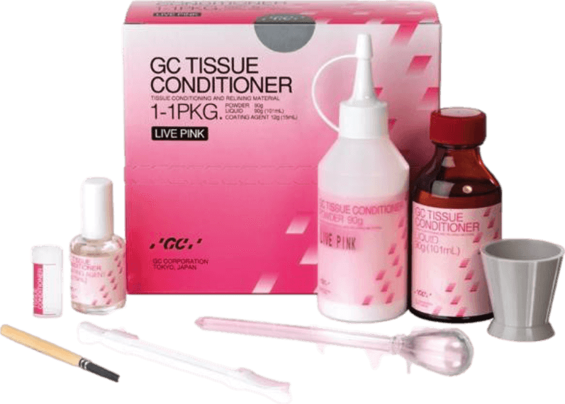 GC Tissue Conditioner Yumuşak Besleme Akrilik Astarlama Materyali