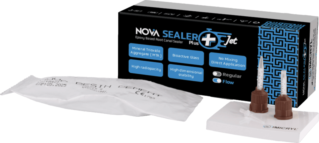 İmicryl Nova Sealer Plus Jet Flow Kök Kanal Dolgu Malzemesi 15 g Set