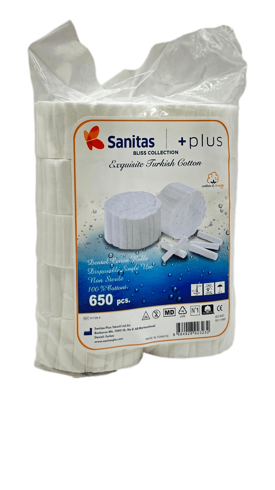 Sanitas Plus Rulo Pamuk No.1