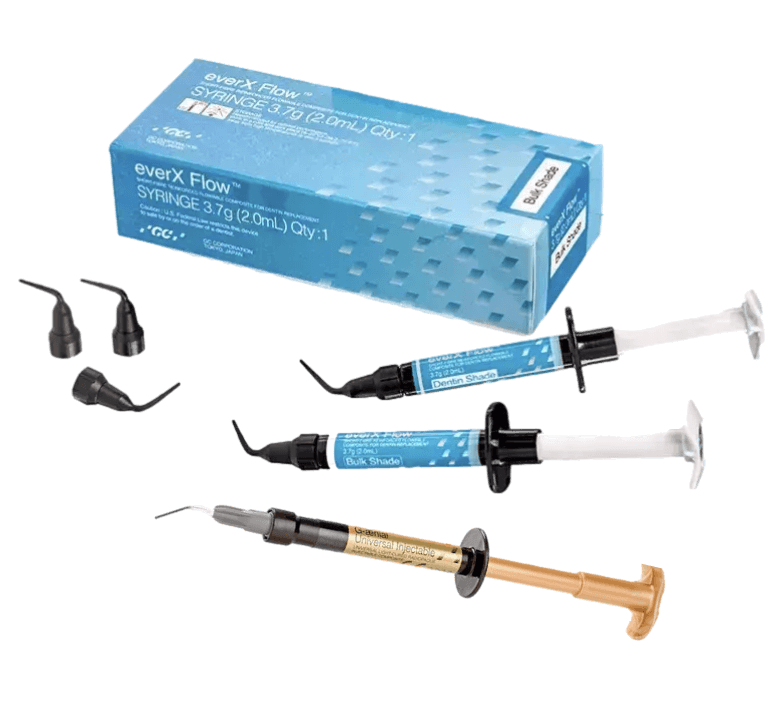 GC Dental Everx Bulk Shade Flow ve G Aenial İnjectable Set