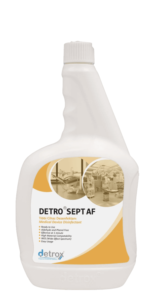 Detrox Detro Sept AF – Alkollü Hızlı Yüzey Dezenfektanı 1 L